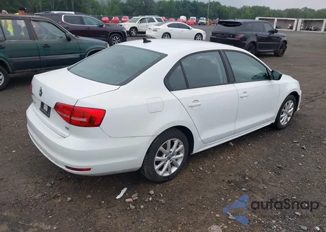 2015 Volkswagen Jetta 1.8T Se из США, поврежденный, VIN 3VWD17AJ9FM283435